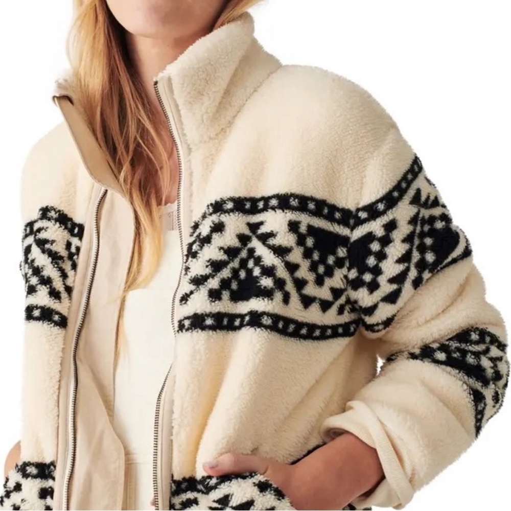 Faherty X B. Yellowtail Zip Fleece Jacket S